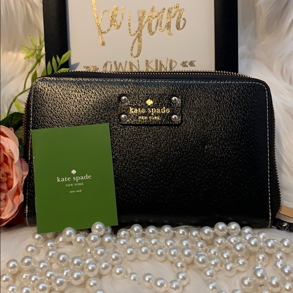 Kate Spade wallet wellesley clutch organizer rare - Picture 2 of 8